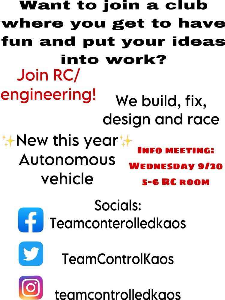 RC / Engineering Club Meeting 